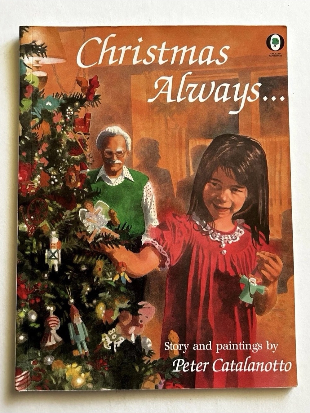 Christmas Always by Peter Catalanotto (1995) • Vintage Holiday Children’s Book